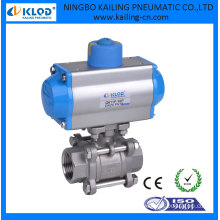 single acting pneumatic actuator ball valve, DN15 KLQD brand